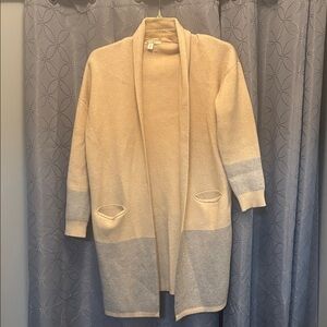Miami Cream and Gray Women's Cardigan